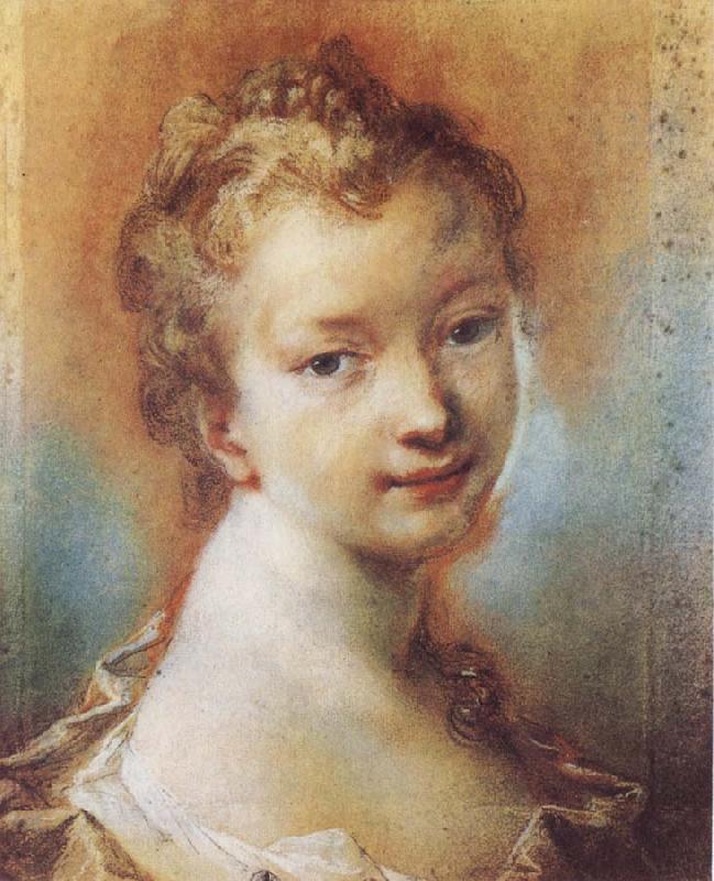 Rosalba carriera Portrait of a Young Girl china oil painting image